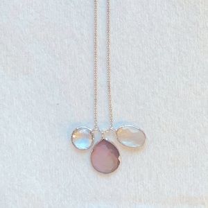 IPPOLITA Rock Candy Triple Pendant Necklace in Sterling Silver